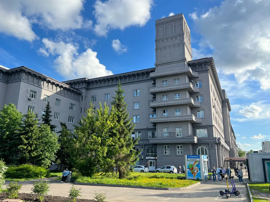 Квартира Квартира Уютная новая студия в историческом доме в центре Казани — Казань