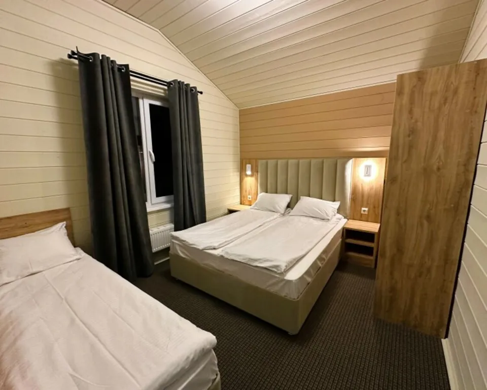 Домик трехкомнатный