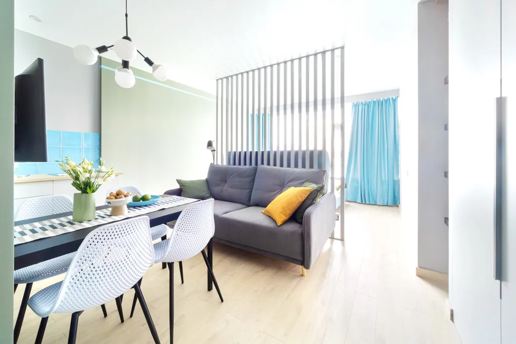 Апартамент с панорамными окнами на 11 этаже