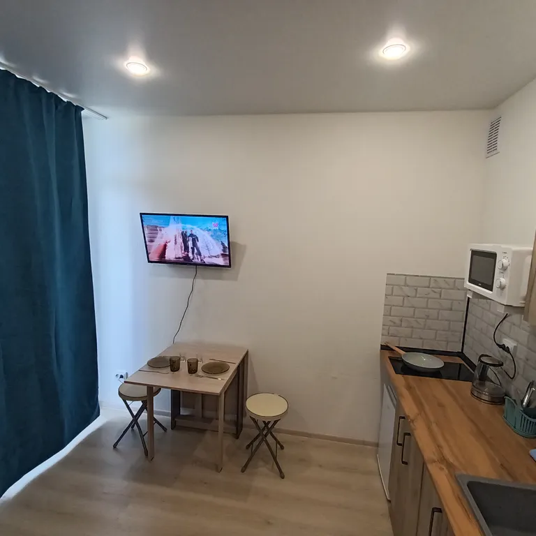 Современная студия с прекрасным видом