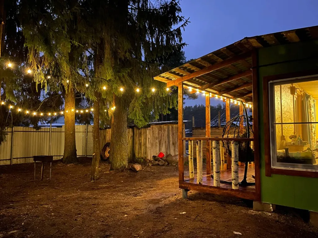 Садовый домик в сосновом бору в 100 метрах от озера