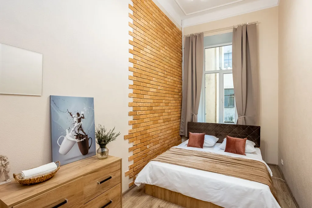 Комната для двоих в стиле лофт