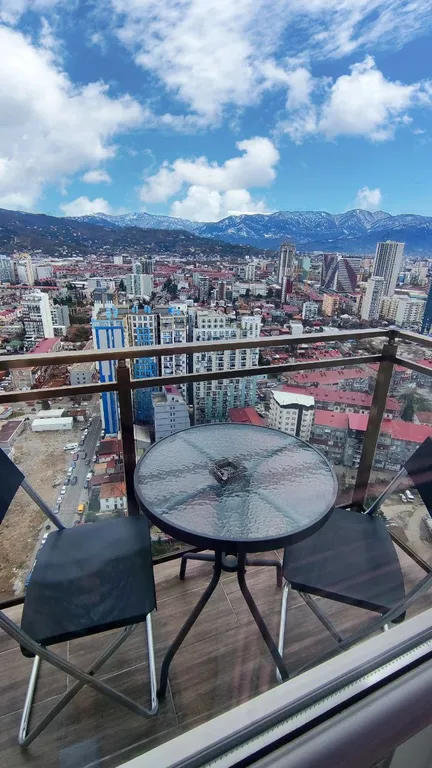 Евро-двухкомнатная квартира у моря для наслаждения видом и комфортом