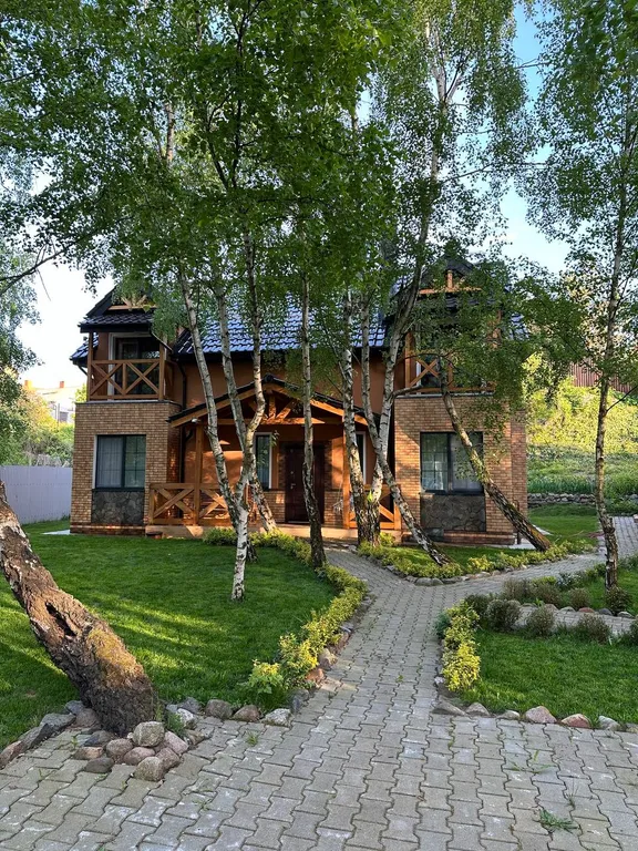 Уютный дом в березовой роще, на первой линии у моря