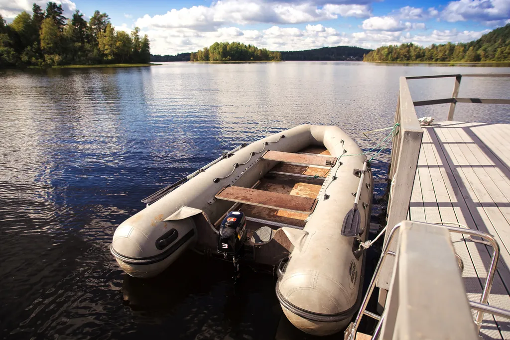 Уютный дом в уединенном месте в шхерах Ладоги