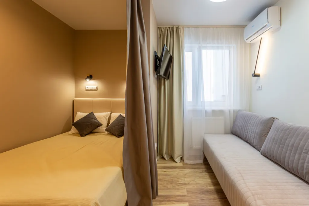 Квартира Квартира Уютная и эргономичная студия Морент в ЖК Фрукты — Сириус