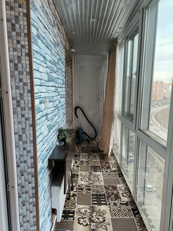 Уютная однокомнатная квартира с красивым видом