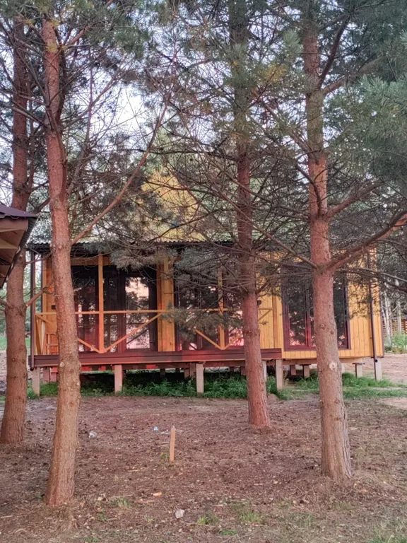 Современный дом с удобствами 1 линия озеро Селигер