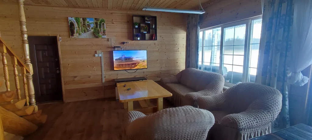 Дом для большой компании на берегу озера