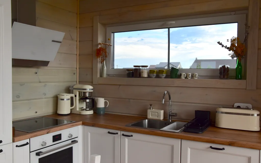 Уютный барнхаус Daсhа Beketovо с панорамными окнами