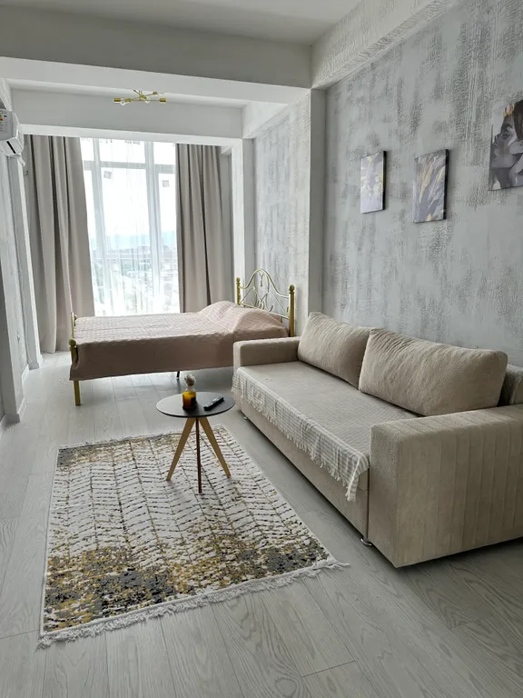 Квартира Уютная квартира с панорамным окном и видом на город — Махачкала