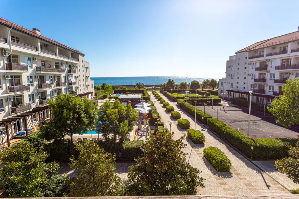 Апартаменты с видом на море и балконом № 305