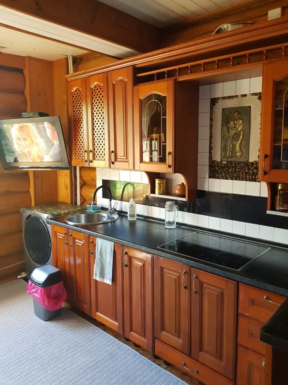 Дом с камином на Новый год