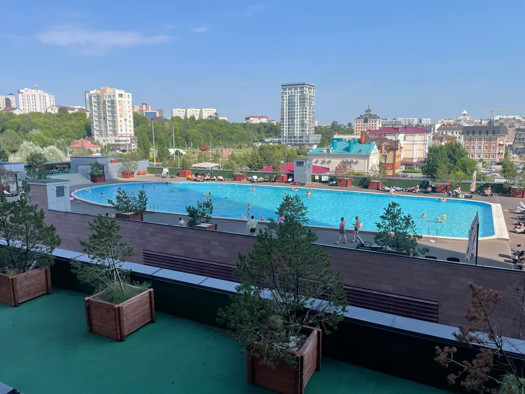 Уютная квартира с террасой, барбекю