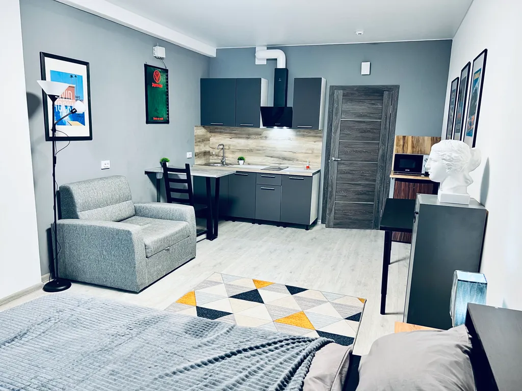 Квартира Квартира у м. Спортивная с видом на м. Невку — Санкт-Петербург