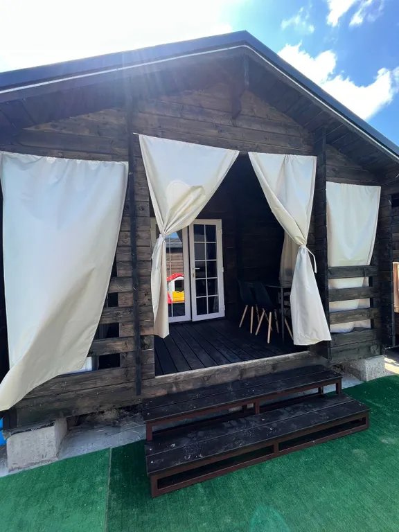 Коттедж 1-комнатный Дом — аренда посуточно в Голубицкая