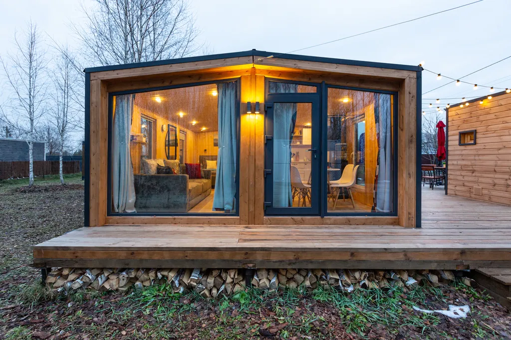 Коттедж Семейный домик с финской сауной у леса — аренда посуточно в Тюмень