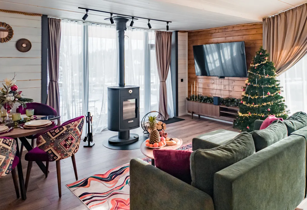 Коттедж Дом c сауной и видом на лес — аренда посуточно в Яхрома