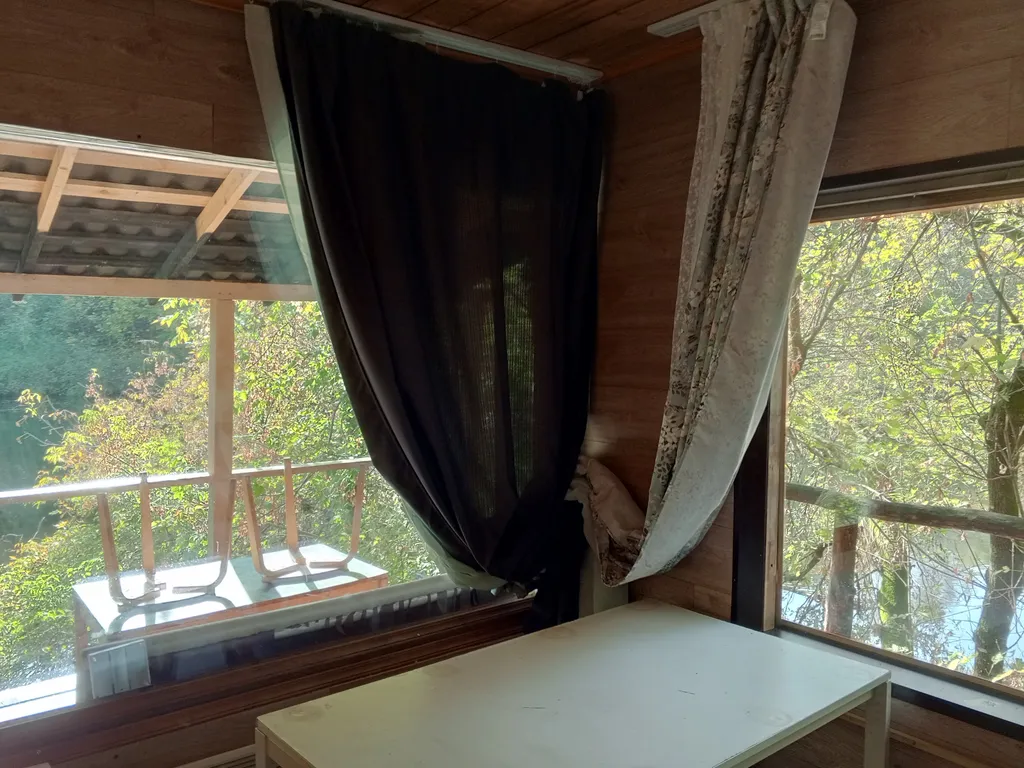 Коттедж Коттедж Избушка с баней для рыбалки и отдыха — Володарского