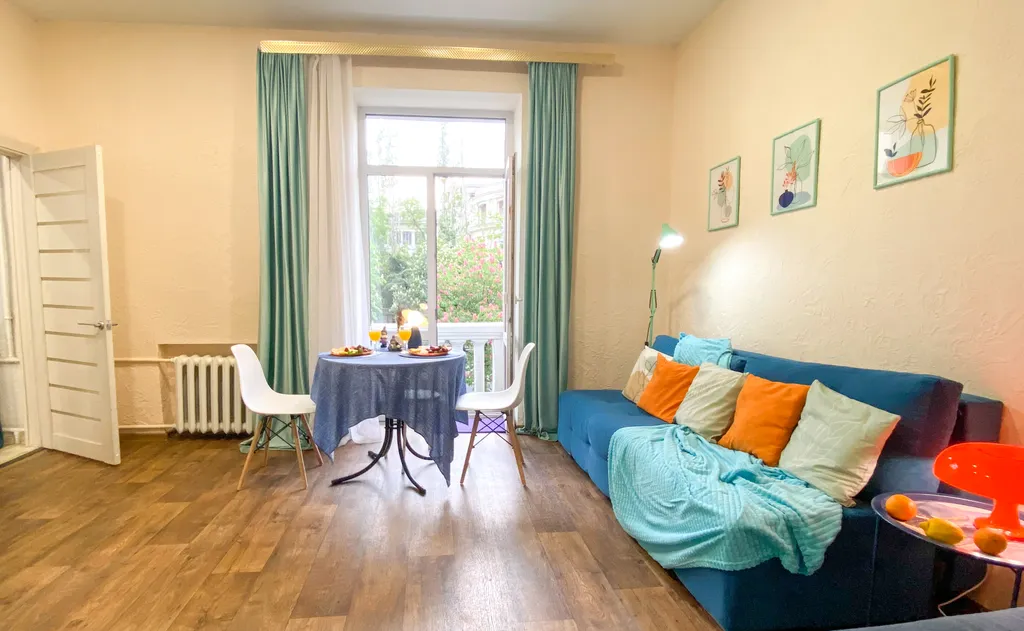 Квартира Квартира Счастье жить в центре Севастополя в космическом стиле с балконом — Севастополь