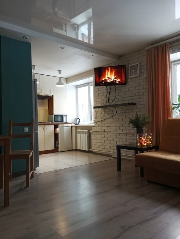 Квартира Двухкомнатная квартира рядом с вокзалом — Ярославль