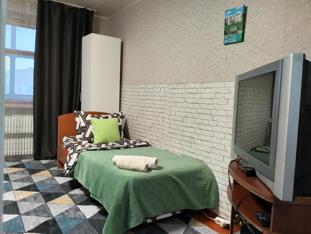 Трехкомнатная просторная квартира(7 гостей 5 спальных мест)