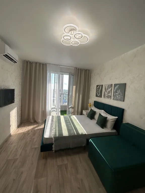 Квартира Уютная квартира в новом ЖК возле аэропорта Новосибирска — Обь