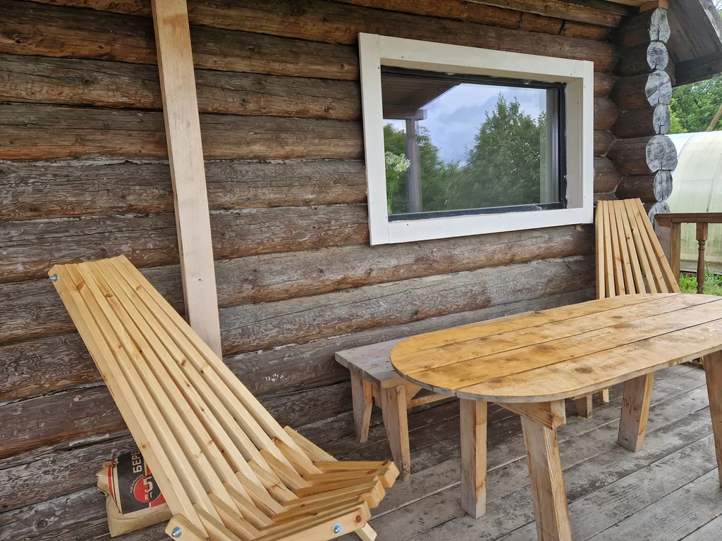 Дом c террасой