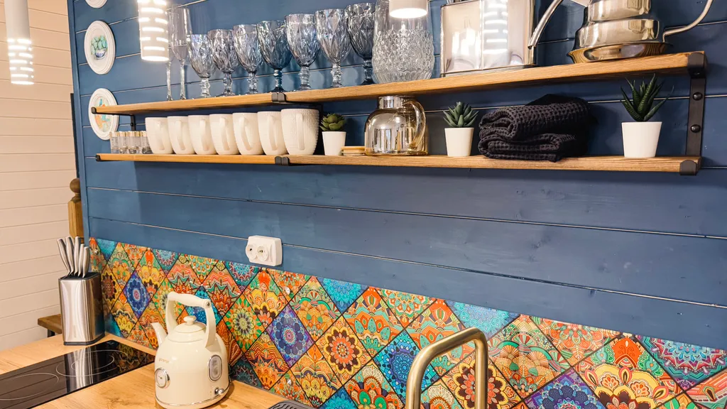 Barnhouse с балконом и видом на горы