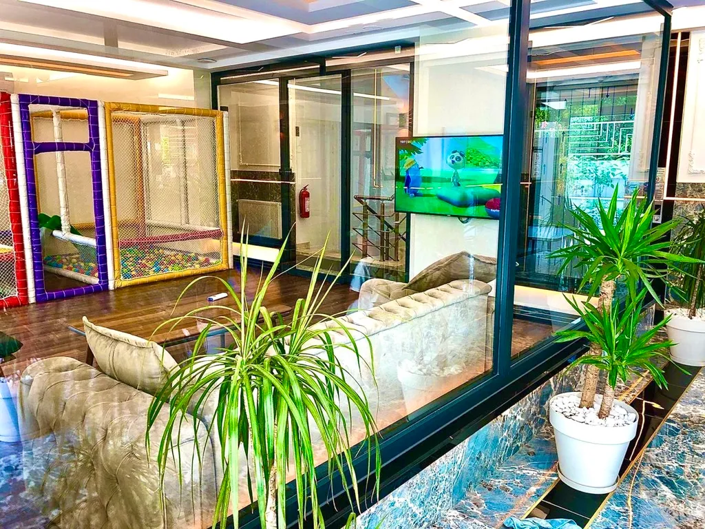 Просторная 2-этажная квартира с видом на море 10 минут от пляжа — аренда посуточно в Аланья