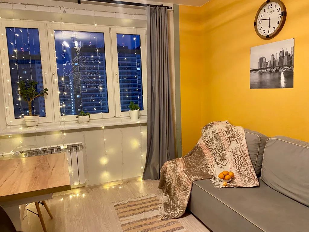 Современная 1к квартира недалеко от Нордмолла