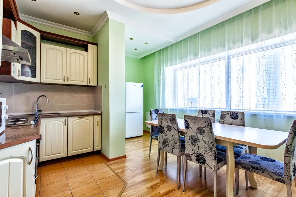 Уютная квартира на 30 этаже, в центре Астаны с видом на город