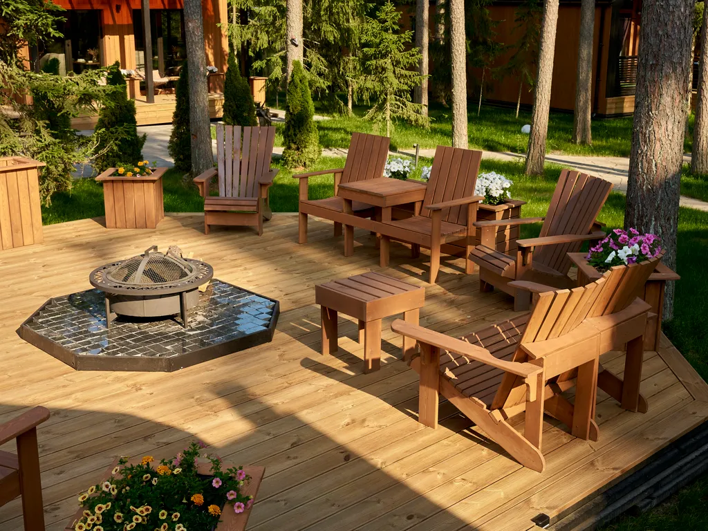 Дом с баней и зоной отдыха