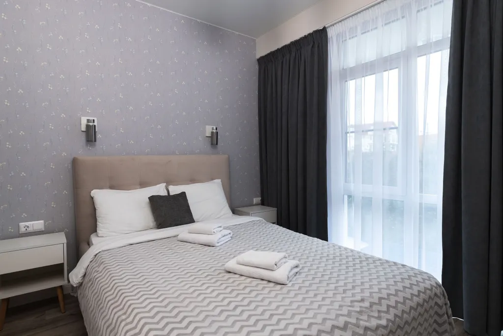 Квартира 2-комнатная квартира с кухней и балконом у набережной — Сириус