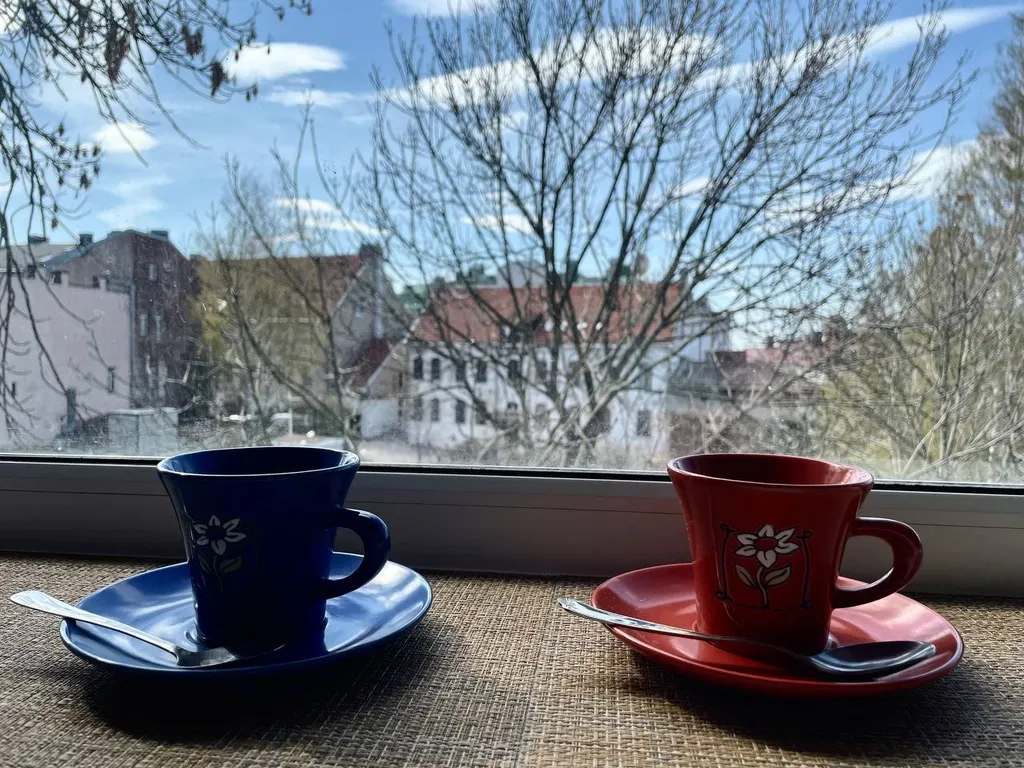 Студия в историческом центре с видом на Часовую башню