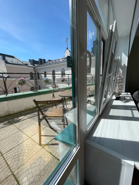 Апартамент с террасой в самом сердце Выборга