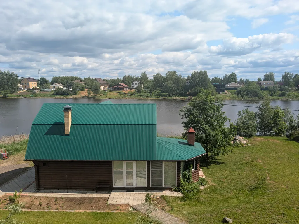 Уютный дом на берегу реки с русской баней, рыбалка