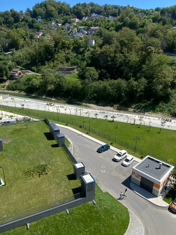 Студия с дизайнерским ремонтом рядом с морем в новом ЖК Летний