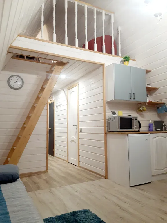 Яркий, новый, стильный большой коттедж Хижина зайца