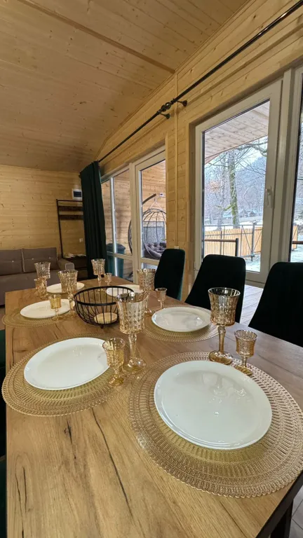 Коттедж Шале одноэтажное с видом на горы и лес — Архыз