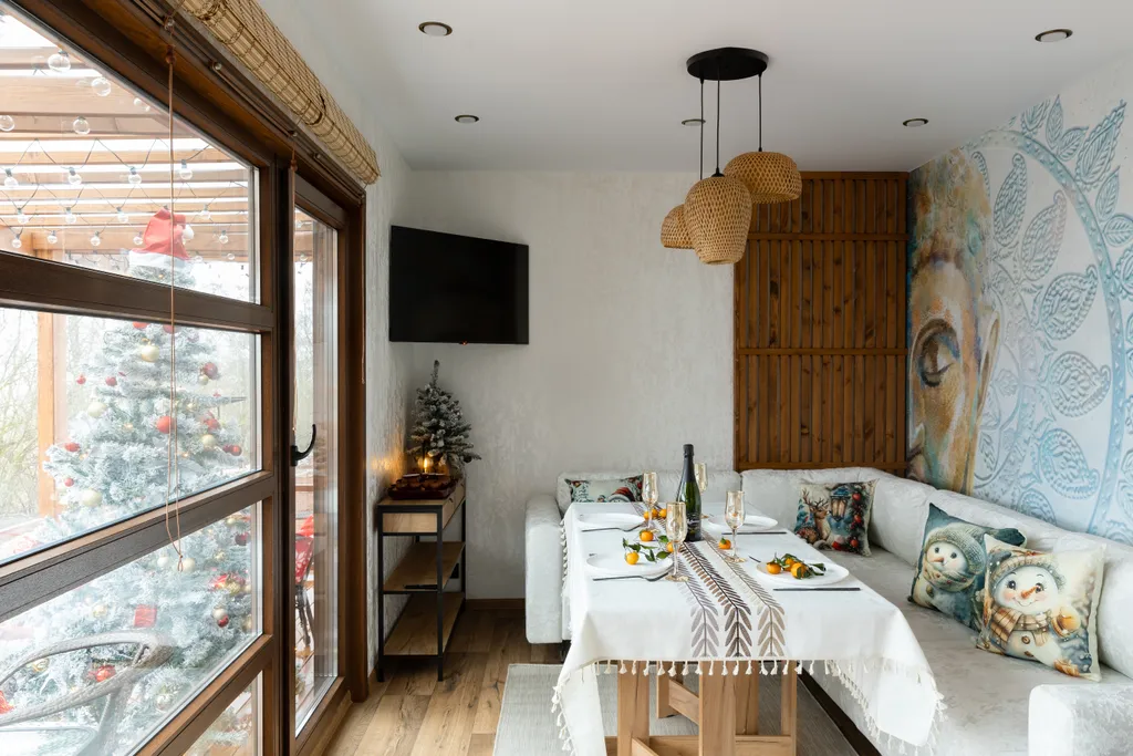 Новый дом в стиле Джапанди