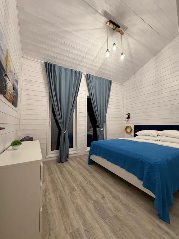 Дом с баней на Рузском водохранилище