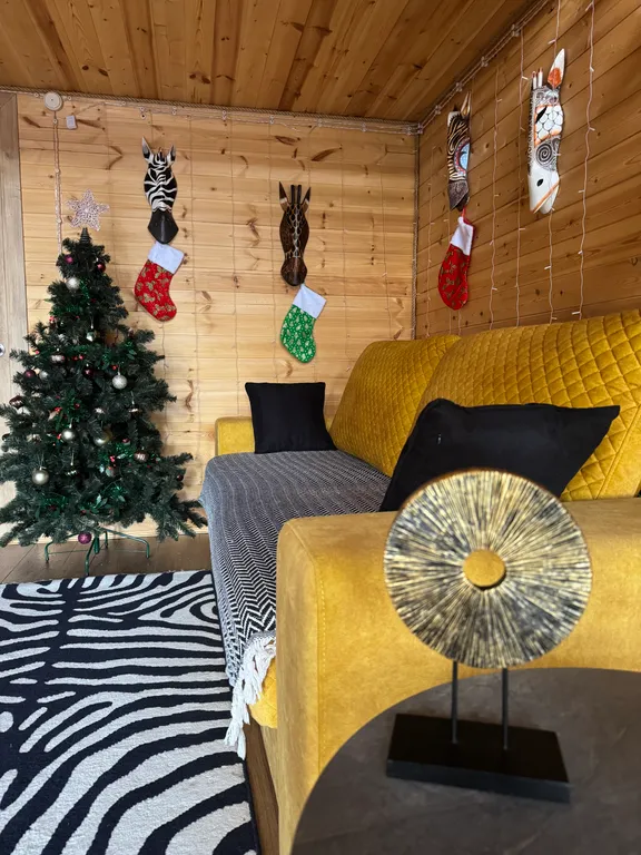 Барнхаус с шикарным видом на горы