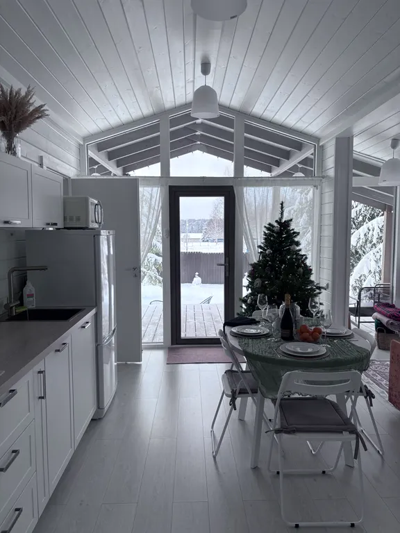 Уютный дом барн в лесу