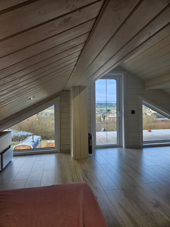 Дом из натурального бруса у горнолыжных центров