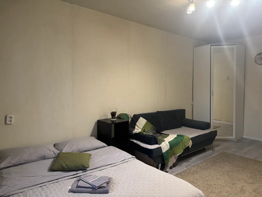 Двухкомнатная квартира с балконом