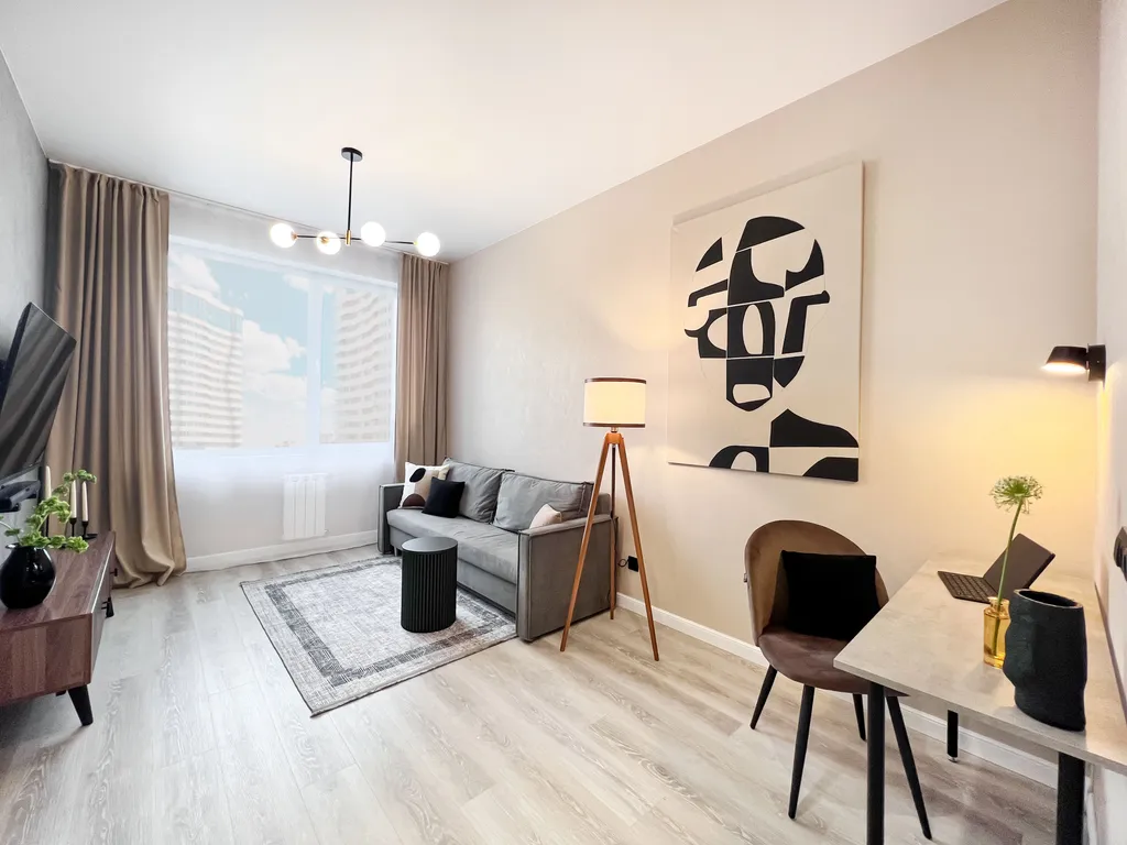 Квартира в ЖК с кинотеатром, паркингом и собственным спорт залом