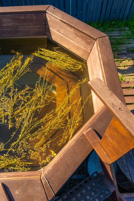 Современный домик с баней