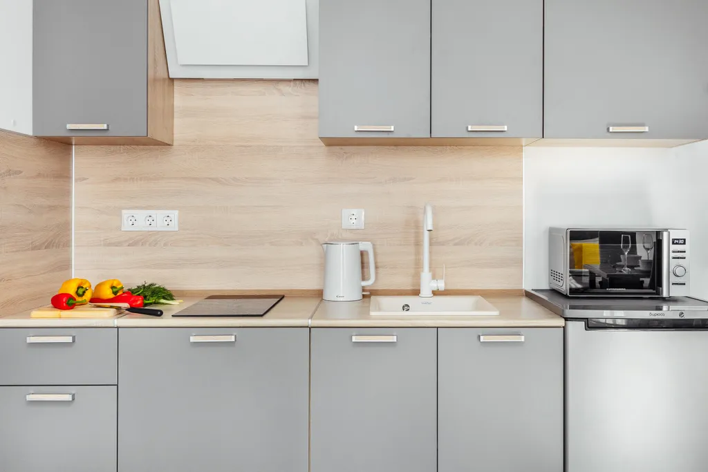 Квартира Квартира Уютная студия с балконом на четверых с кухней — Сириус