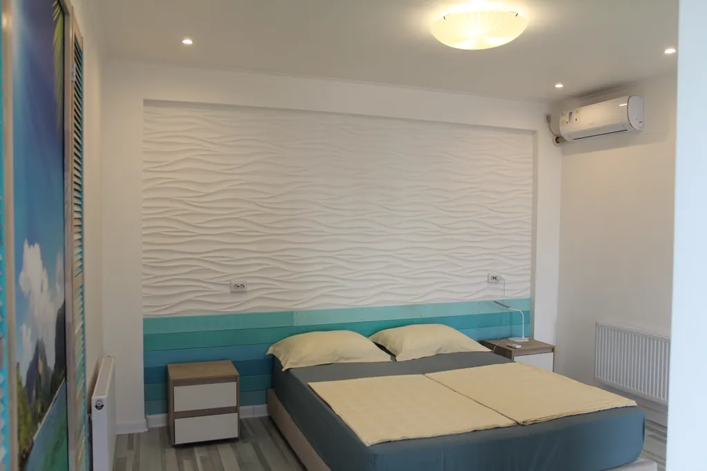 Апартаменты с террасой в морском стиле